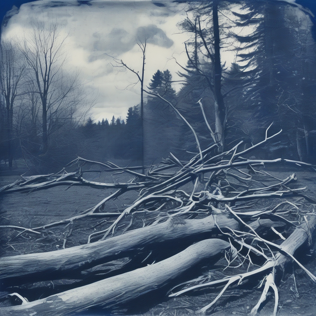 Hazardous tree removal at Shane Park